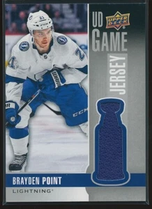 Brayden Point 2019-20 Upper Deck UD Game Jersey #GJ-BP - Picture 1 of 2