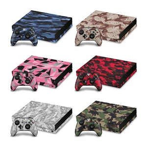 CALCOMANÍA DE PIEL HEAD CASE DESIGNS CON PEGATINAS DE VINILO DE CAMUFLAJE PARA XBOX ONE X PAQUETE - Imagen 1 de 14