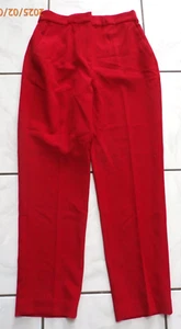 NWT EXPRESS RED HIGH WAISTED EDITOR STRAIGHT ANKLE PANTS SZ 4 $80 G787 - Picture 1 of 7