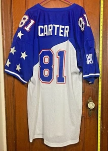 NFL Chris Carter 1995 Pro Bowl Mitchell & Ness Throwbacks Jersey Size 56 - Picture 1 of 12
