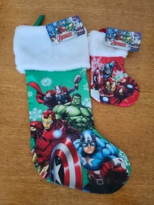 Marvel Adventures Christmas stocking NWT - Picture 1 of 4