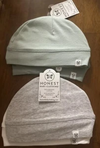 Cappelli per bambini onesti 100% cotone biologico molti due totali di quattro cappelli taglia unica - Foto 1 di 2