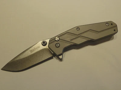  Kershaw 3810 Dimension Knife Titanium Frame Assisted Flipper Discontinued - Image 1 of 4