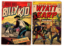 Wyatt Earp # 25 (GD/VG 3.0) 1959 & Masked Raider # 8 (GD+ 2.5) 1957 Lot of two.