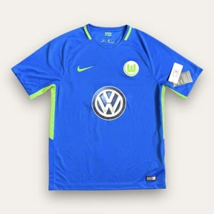 Nike 2017-2018 VFL Wolfsburg Away Soccer Jersey SZ MED - Picture 1 of 11