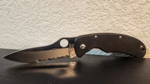 Spyderco Wegner Folding Knife ATS-34 Japan Made Steel - Picture 1 of 16