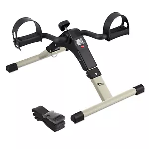 Mini Exercise Bike Cardio Fitness Adjustable Resistance Folding Exercise Paddle - Picture 1 of 10