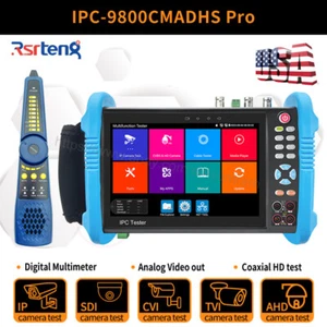 Rsrteng 8K 4K 8MP CCTV Tester Camera Test CVI TVI AHD SDI DMM IPC-9800CMADHS Pro - Picture 1 of 13