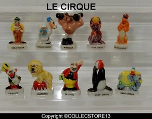 SERIE COMPLETE DE FEVES LE CIRQUE - Picture 1 of 1