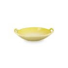 Rare Le Creuset Soleil Yellow colour Wok Dish