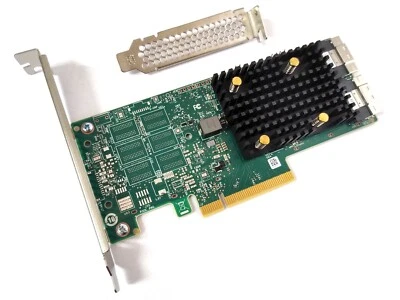 Broadcom HBA 9500-16i Tri-Mode Host Bus Adapter 05-50077-02 SATA SAS LSI Bulk - Bild 1 von 4