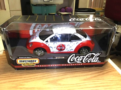 1:18 Diecast Matchbox Collectibles Coca-Cola 1999 Volkswagen Beetle - Image 1 of 4