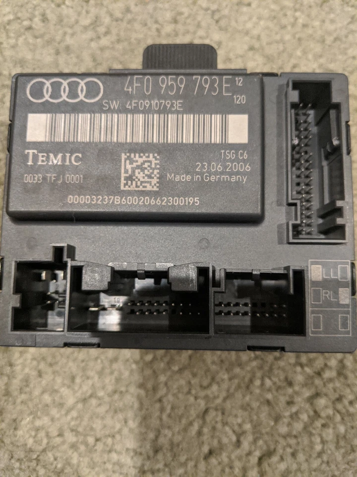 AUDI A6 C6 2006 2007 2008 - MÓDULO DE CONTROL DE PUERTA DELANTERA IZQUIERDA/ORDENADOR Foto 1 de 1