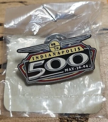 WinCraft Indianapolis 500 Nascar 88th Running May 30th '04 Lapel Pin NIP X152 - Image 1 of 4