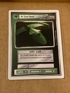  Star Trek CCG Beta WB 1995 Scout Vessel - Picture 1 of 2