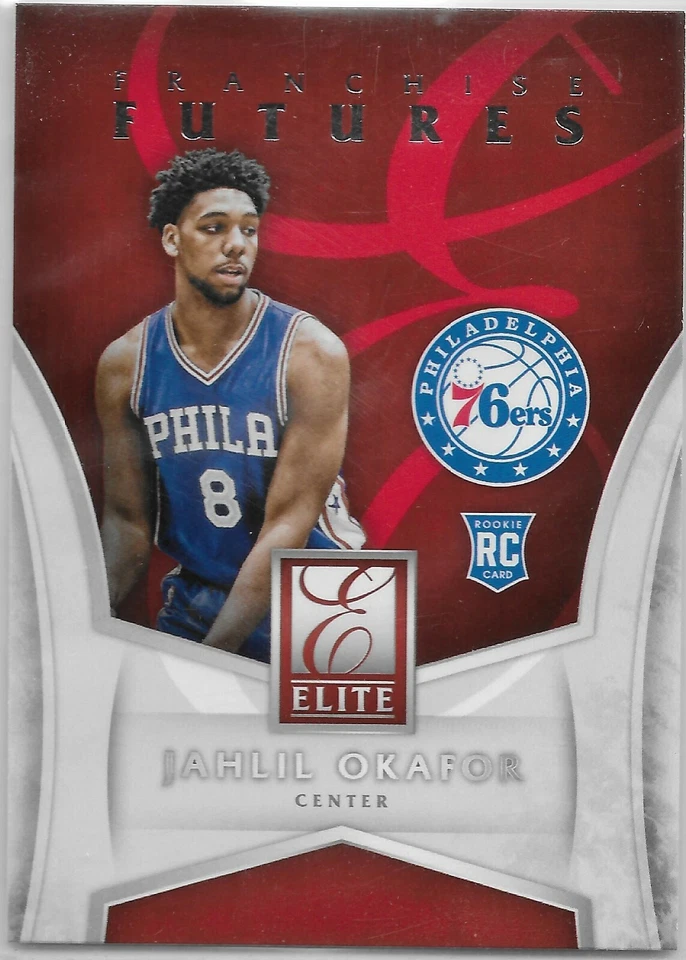 2015-16 Donruss Franchise Futures #3 Jahlil Okafor RC Philadelphia 76ers - Image 1 of 1