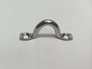 "Pactrade Marine Boot S.S. 316 Pad Augenriemen für Kajak Kanu Rigging 2 1/2""x3/4" - Bild 1 von 5