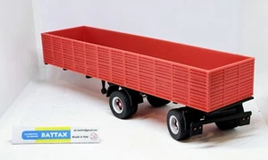 # 1/43 2-ACHS AUFLIEGER RICHTIG GEWÖLBT BARTOLETTI by BATTAX x IXO-Triebwerke / - Bild 1 von 1