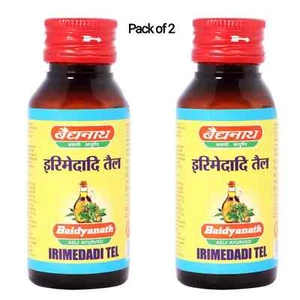 Baidyanath Irimedadi Tel 50ml (Pack of 2) Ayurvedic Tail, Oil for Toothache - Picture 1 of 2