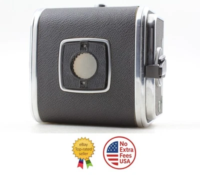 ▶️ [N MINT] Hasselblad A12 Type II 2 Chrome 6x6 120 Film Back Holder From JAPAN - Image 1 of 4