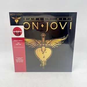 Bon Jovi - Greatest Hits LP Limited Edition Tiger Eye Vinyl New & Sealed - Picture 1 of 5