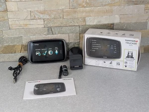 Tom Tom GPS Navigation System GO 600 4FA60, With Mount & Power Socket CANADA U.S - Picture 1 of 5