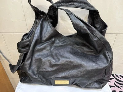 Valentino Lucca Nuage Leather Hobo Bag Black - Image 1 of 4