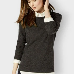 Suéter Charter Club 100 % cachemir manga Dolman negro cuello redondo talla pequeña - Imagen 1 de 6