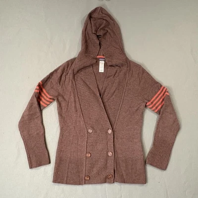 Patagonia Suéter Mujer M Marrón Con Capucha Lana de Cordero Cárdigan Sudadera con Capucha Foto 1 de 4