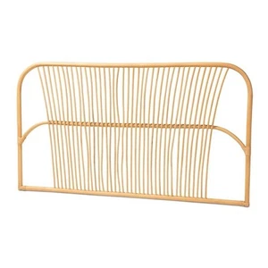Baxton Studio Laina Modern Bohemian Brown Rattan Queen Size Wall-mount Headboard - Picture 1 of 7