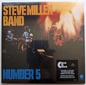 Steve Miller Band - Number 5 - Remastered 180g Vinyl -Capitol 2018 (New/Sealed) - Picture 1 of 3