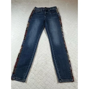 Judy Blue South Western mid-rise jeans - excellent condition size 7/28 JB88492 - Picture 1 of 7