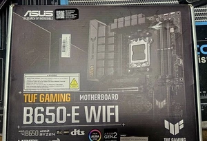 ASUS TUF Gaming B650-E WiFi ATX Motherboard – Open Box, AM5 Socket, DDR5,... - Picture 1 of 4