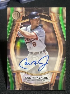 2025 Topps Tribute #PTGA-CR Cal Ripken Jr Pilares verdes del juego automático/99 - Imagen 1 de 2