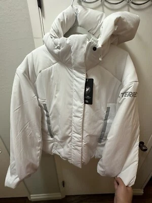 Chaqueta acolchada blanca aislada ADIDAS TERREX MYSHELTER COLD.RDY para mujer M HG6036 Foto 1 de 4