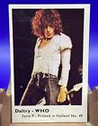 Roger Daltry The Who 1973 Dutch Gum Serie P - Printed in Holland No. 49