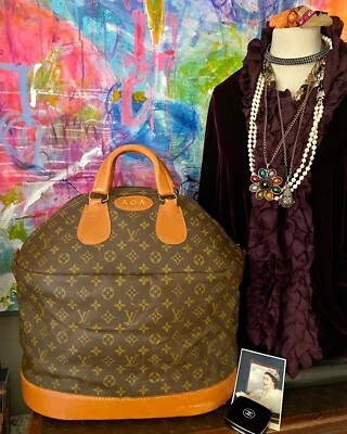 Ultra Rare LOUIS VUITTON Tote Luggage Keepall Steamer Carry on Duffle Bag Luxury - Image 1 of 4