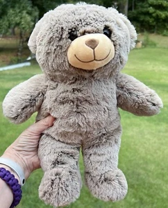 "Oso de peluche de peluche Spark Create Imagine marrón beige tostado 13"" Walmart" - Imagen 1 de 6