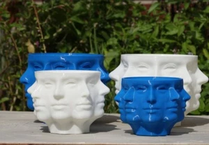 Vase with faces all arround (unique) - Picture 1 of 1