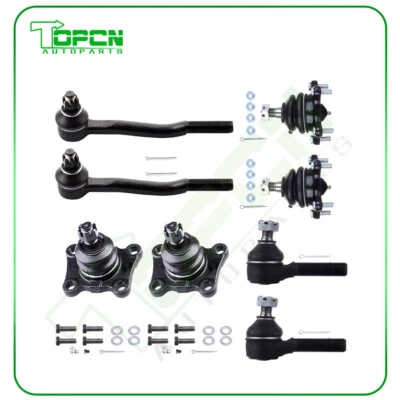 8x Front Ball Joints Tie Rod End For 1986 1987 1988 1989  Toyota 4Runner Pickup Foto 1 de 4