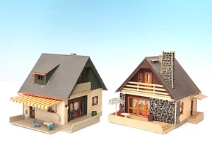 VERO H0 Modell 0701 Landhaus Brigitte mit Terasse und Markise + 0703 Wohnhaus - Bild 1 von 14