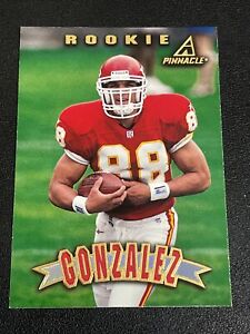 1997 Pinnacle TONY GONZALEZ RC #163