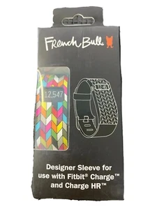FRENCH BULL DESIGNER SLEEVE FOR USE WITH FITBIT CHARGE & CHARGE HR - Picture 1 of 2