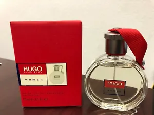 **VINTAGE ** HUGO BOSS WOMEN 2.5 FL oz / 75 ML EDT Spray With Decoded Box As Pic - Picture 1 of 7