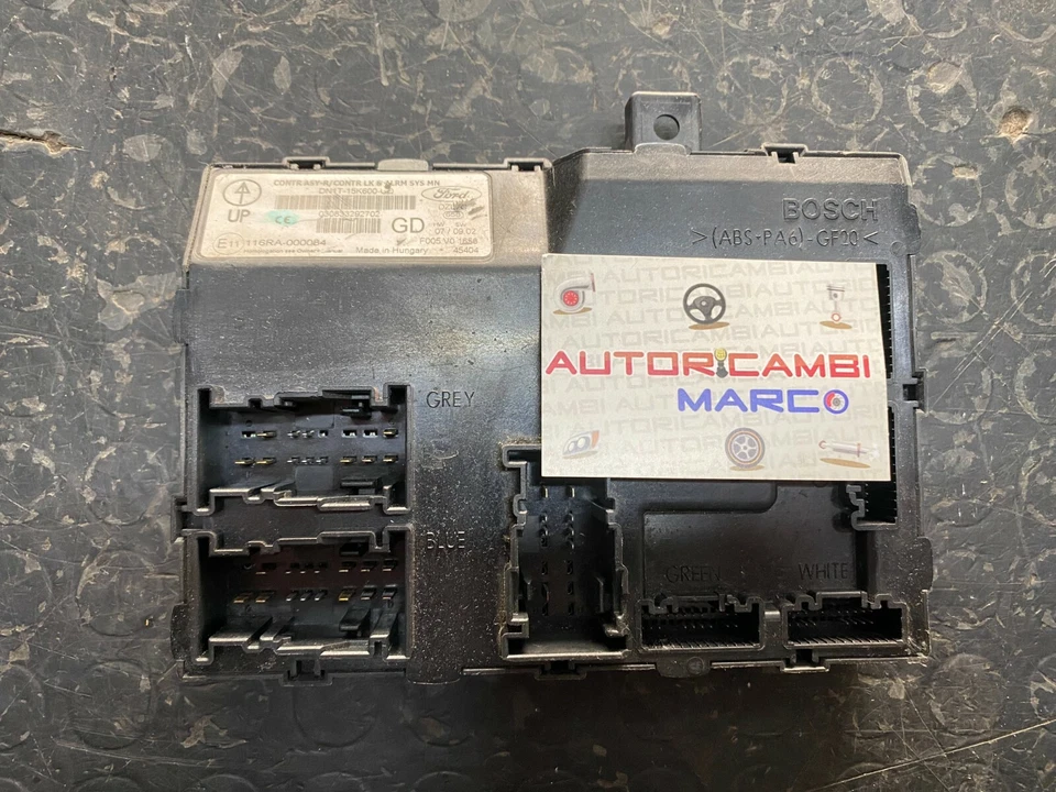 DN1T-15K600-GD CENTRALINA Comfort FORD B-MAX CONTROLLO ALRM SYS - Immagine 1 di 3