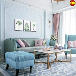 MHARTK66 Cuadros Aloe Vera Plantas Verdes, Cuadros Decoracion Salon Modernos - Imagen 1 de 7