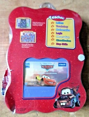 VTECH Disney PIXAR CARS Teaches Letters,Math,Logic,Observation and More - Image 1 of 3