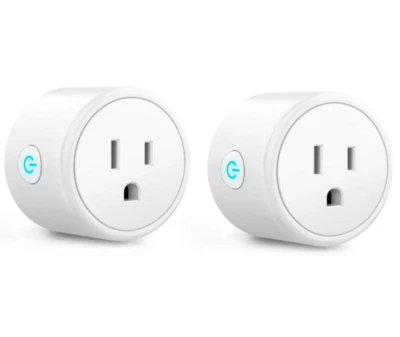 Bluetooth WiFi Outlet Compatible, Google Home Assistant, Remote Control  - Image 1 of 4