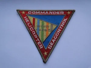 Aufnäher  US-Navy Commander Helicopter Seacontrol  ca 12x10  cm - Bild 1 von 1
