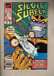 MARVEL - SILVER SURFER - #34 - 1990 - NEWSSTAND - SEE PICS!! - Picture 1 of 2